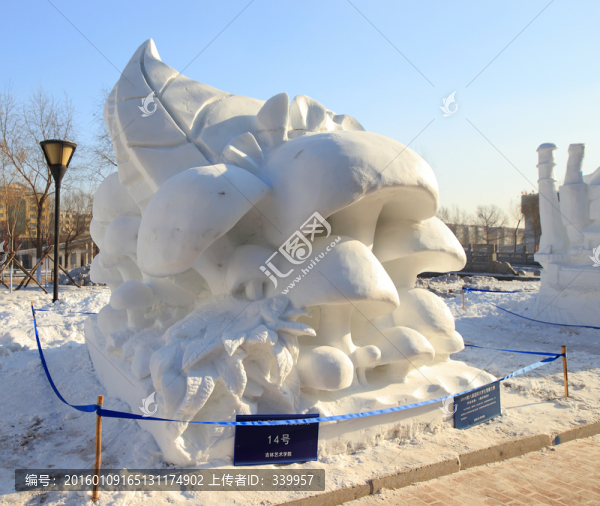 2016國際大學(xué)生雪雕大賽