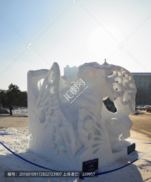 2016國(guó)際大學(xué)生雪雕大賽