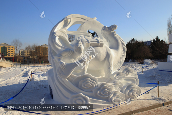 2016,國際大學生雪雕大賽