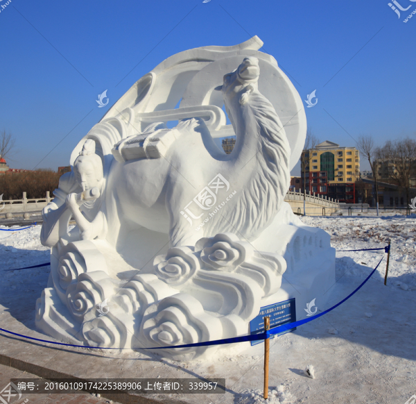 2016,國際大學(xué)生雪雕大賽