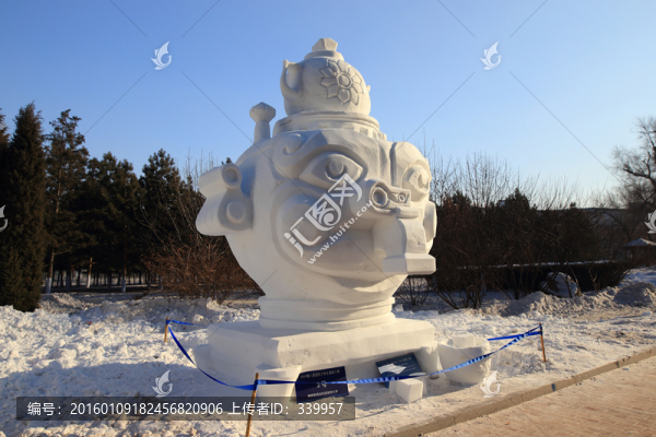 2016國(guó)際大學(xué)生雪雕大賽