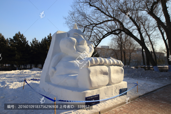 2016國(guó)際大學(xué)生雪雕大賽