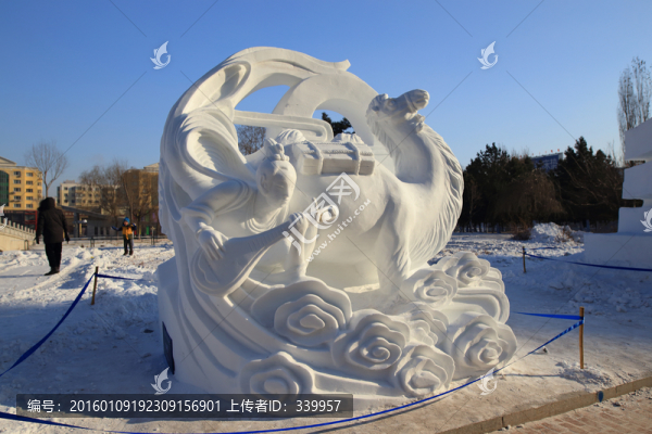 2016,國(guó)際大學(xué)生雪雕大賽