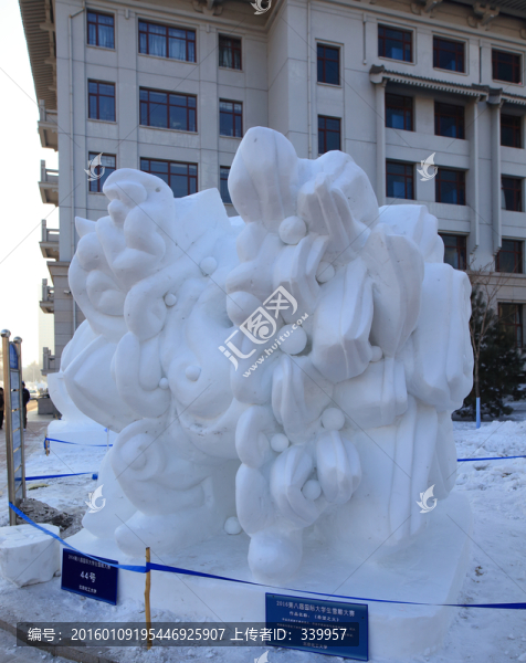 2016,國際大學生雪雕大賽