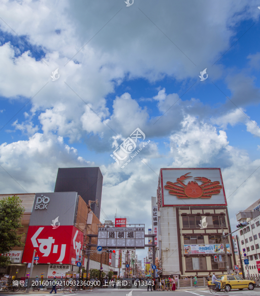 國外商業(yè)街區(qū)廣告牌