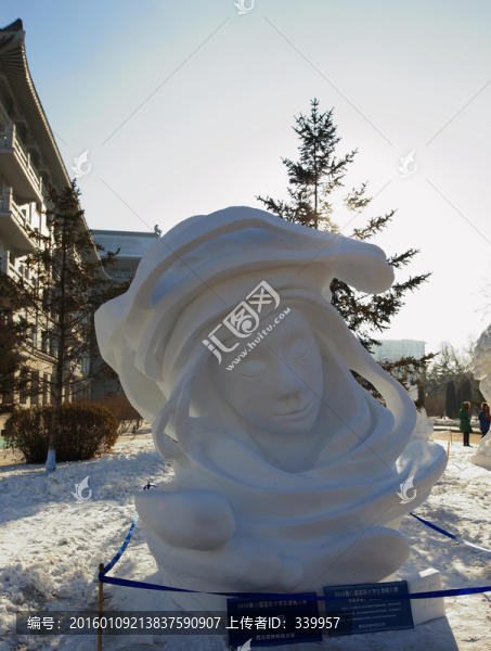 2016,國際大學(xué)生雪雕大賽