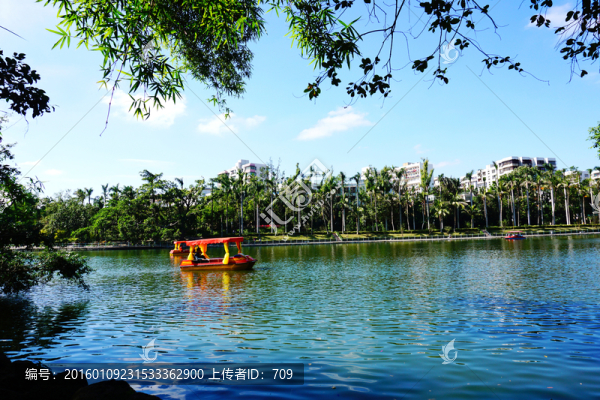 湖泊美景