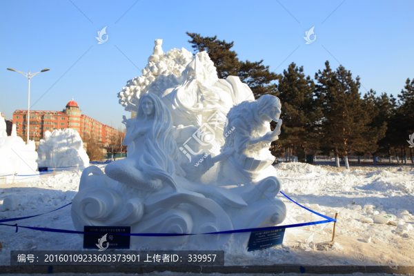 2016,國際大學生雪雕大賽