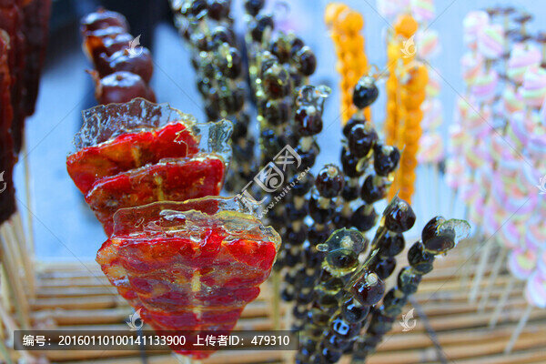 冰糖葫蘆,糖葫蘆,甜食