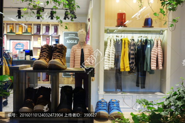 服飾鞋帽店