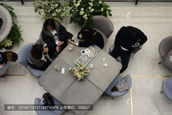 書店里的休閑茶座