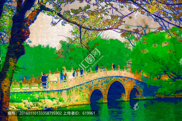 園林風(fēng)景畫