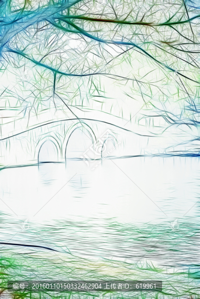 風(fēng)景畫,裝飾畫