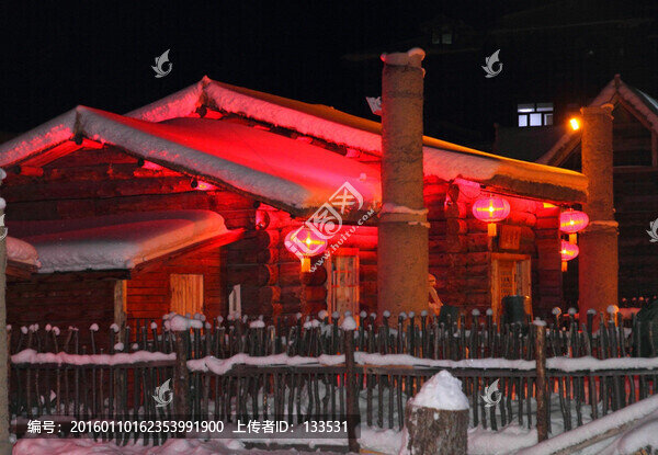 中國(guó)雪鄉(xiāng),雪鄉(xiāng)夜色