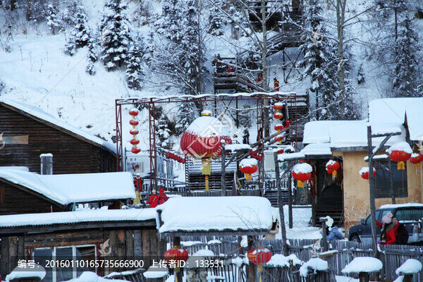 中國雪鄉(xiāng),雪景