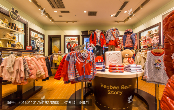 童裝店店面