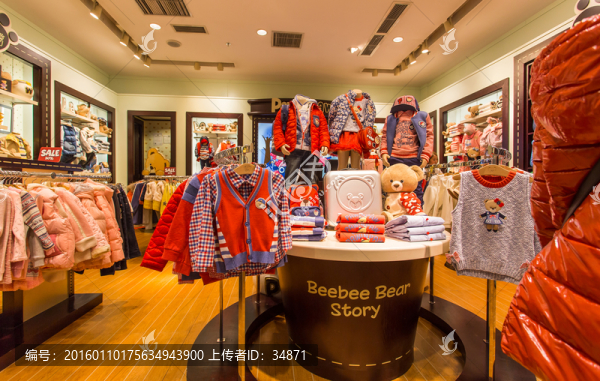 童裝店內(nèi)景