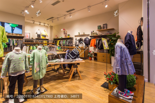 服裝店內景