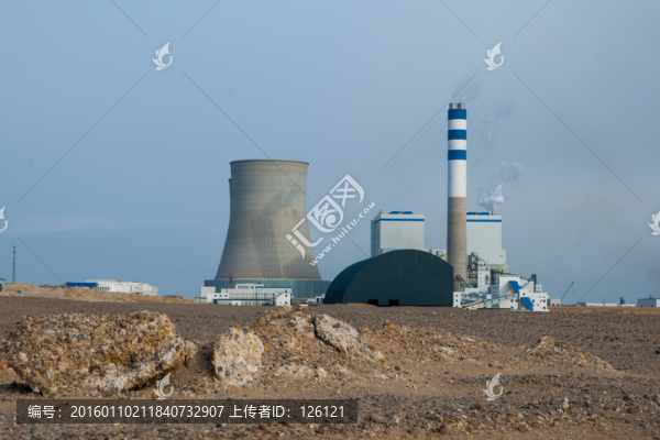 戈壁灘電廠