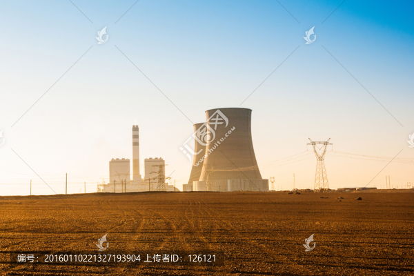 戈壁灘電廠