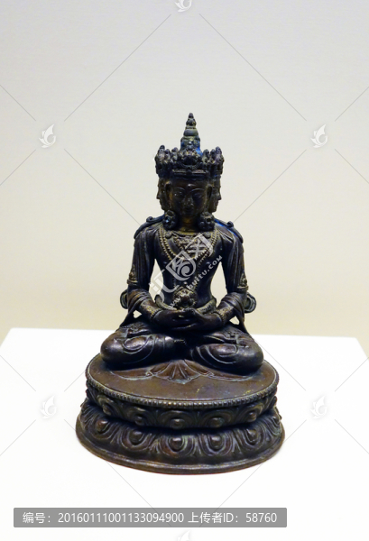 泥金銅普惠毗盧佛像