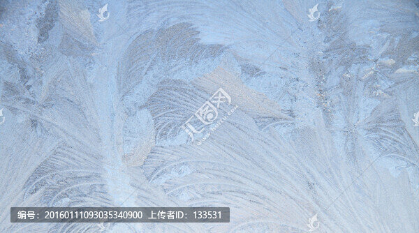 霜花,冰霜花紋
