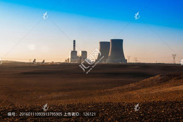 戈壁灘電廠
