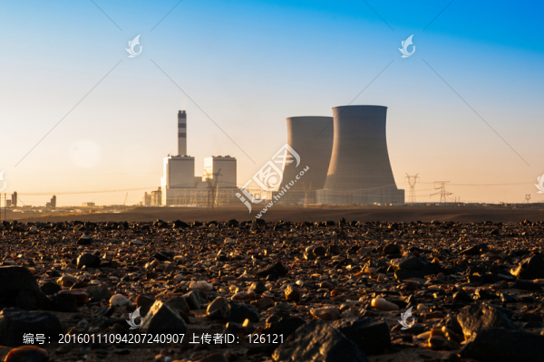 戈壁灘電廠