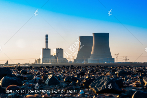 戈壁灘電廠
