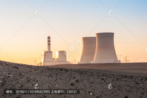 戈壁灘電廠