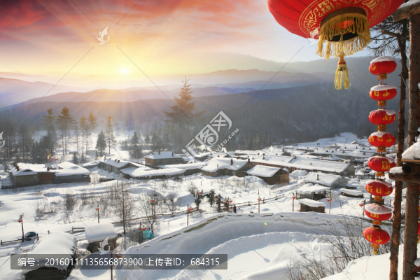 雪鄉(xiāng)風(fēng)光