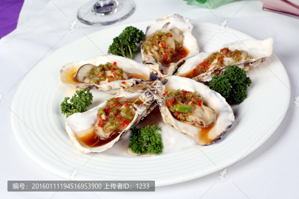 白灼生蠔