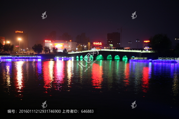 古城夜景