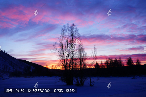 雪原朝陽(yáng)