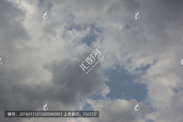藍天與白云