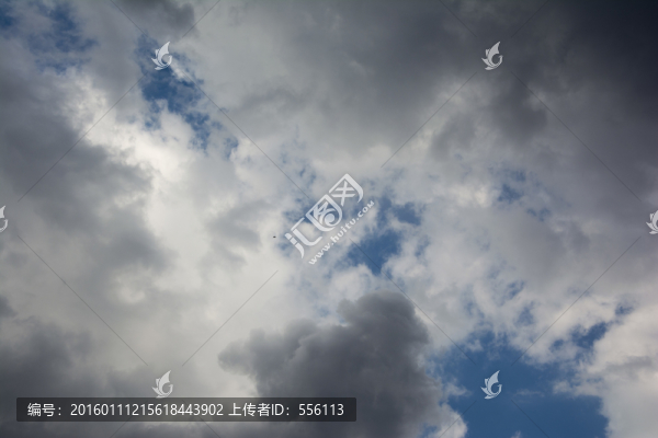 藍天與白云