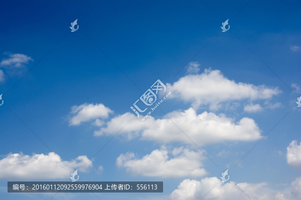 藍(lán)天與白云