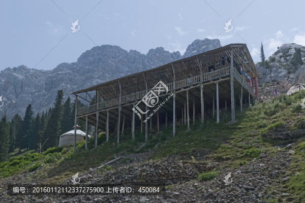 烏孫山白石峰