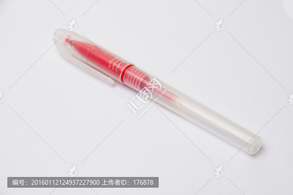 紅色中性筆