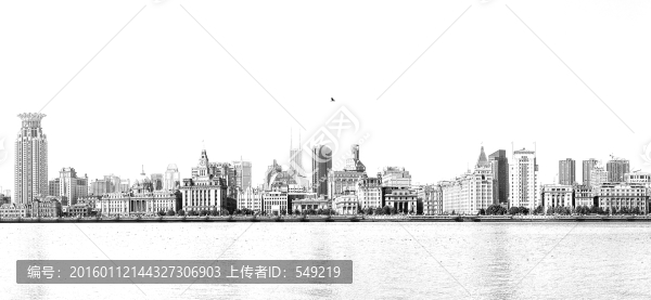 上海老建筑線描（未分層）