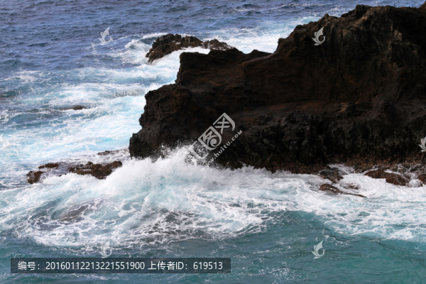 礁石海岸