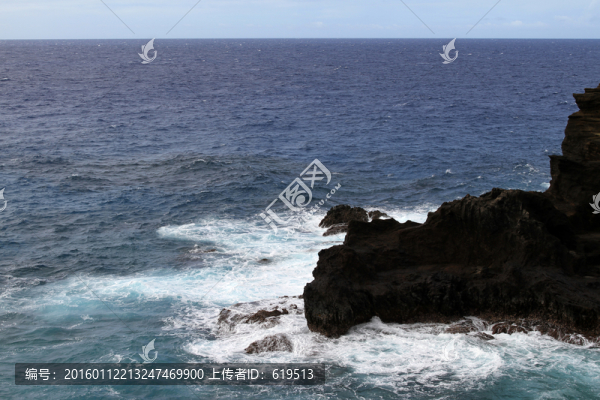 礁石海岸