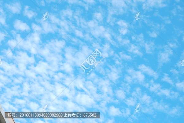 云彩,藍天白云