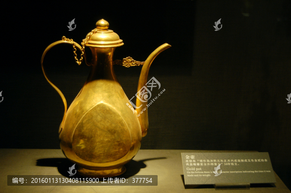 中國明代金器