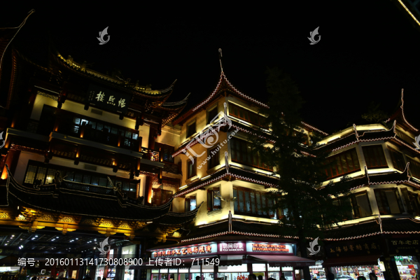 上海城隍廟夜景