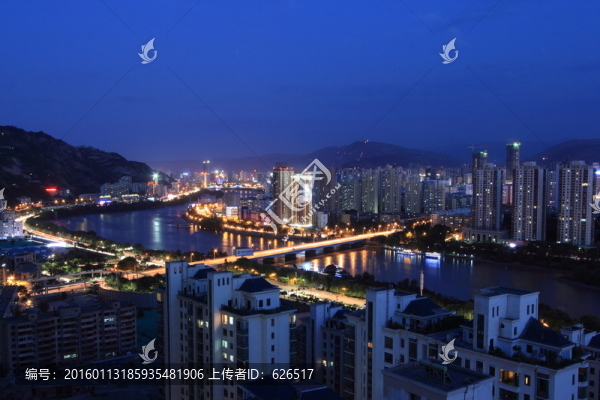 蘭州黃河夜景