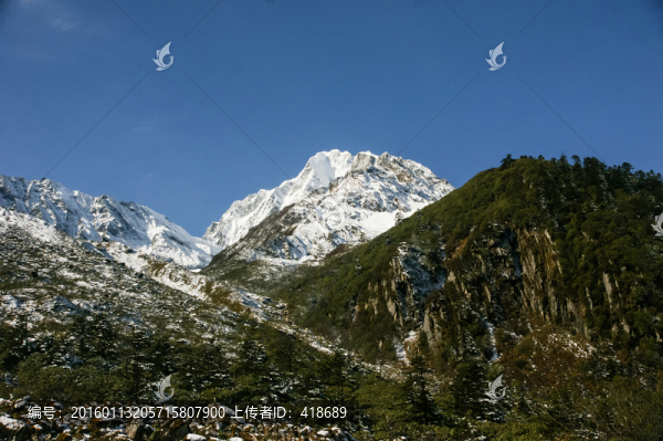 四川貢嘎的風景