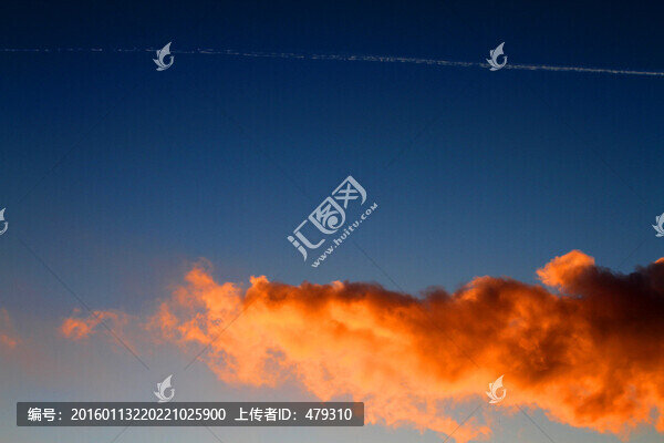 熱電廠,天空,晚霞,傍晚,發(fā)電