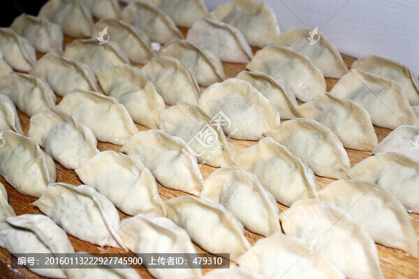 包餃子,餃子,中國(guó)餐飲,美食