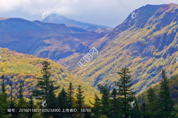 吉林長白山地理風光